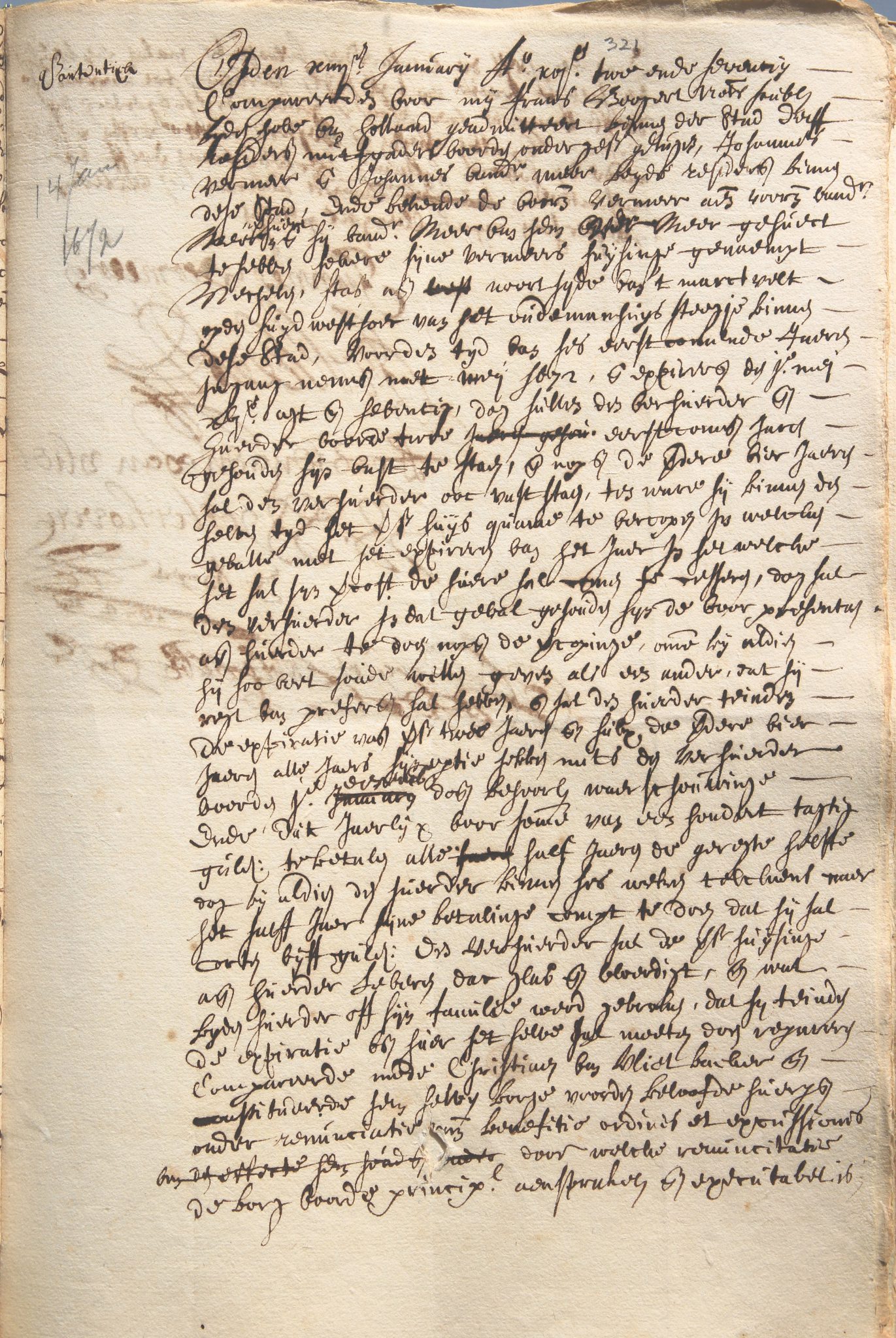 3.1 Vermeer Leases the Inn Mechelen 1672 Pag 1