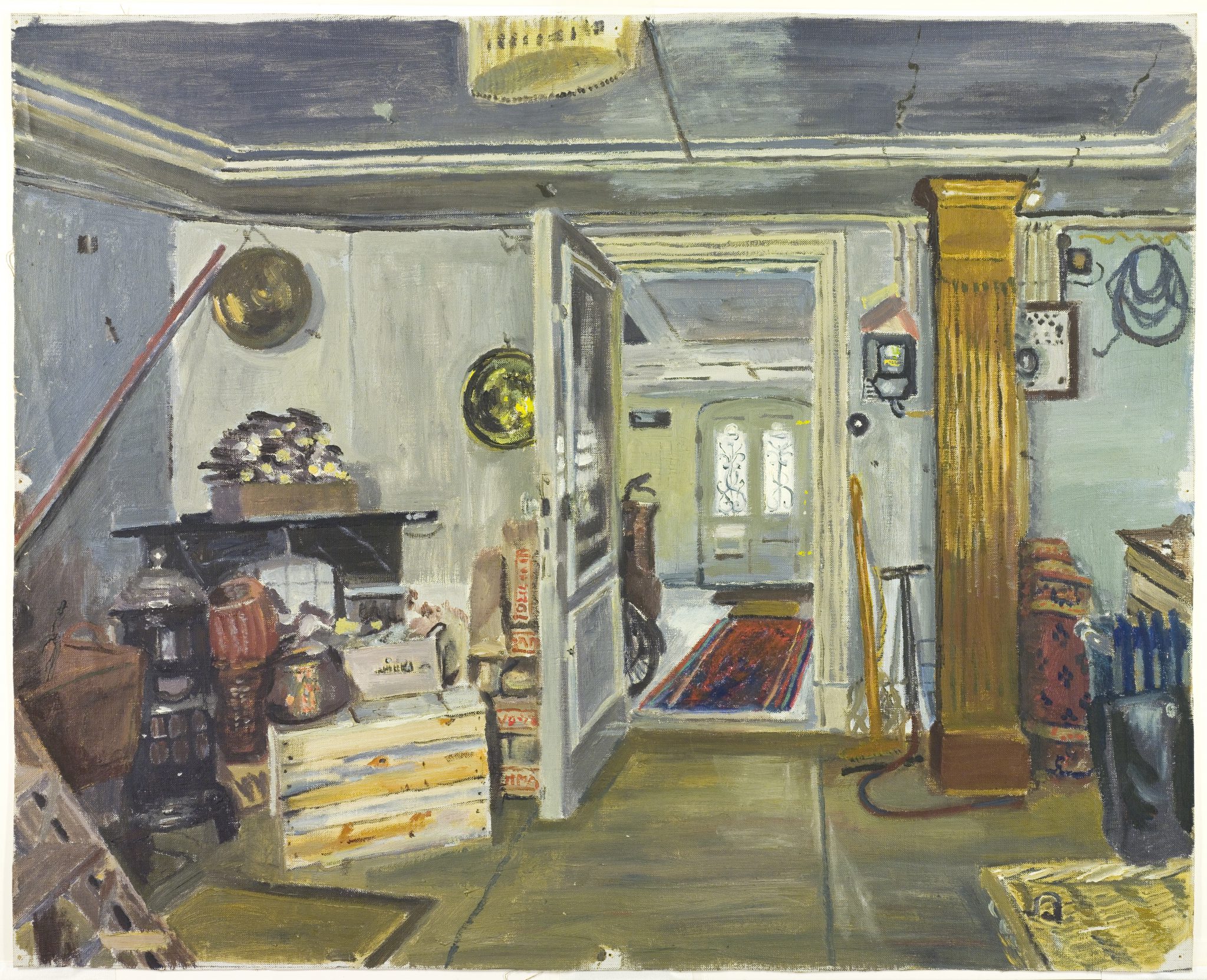 Arthur Tutein Nolthenius, Interieur van Nieuwe Plantage 48, ca. 1950 (objectnr. 64705)