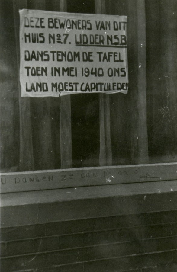 Voormalig woonhuis van NSB'ers.
