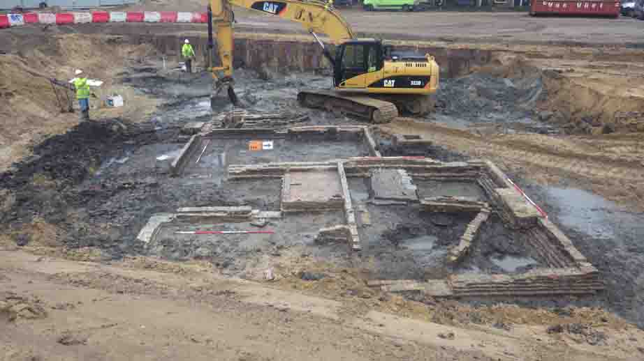 Het pad naar het slot