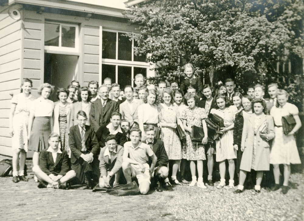 Hbs Klassenfoto 1943 Vd Reijken